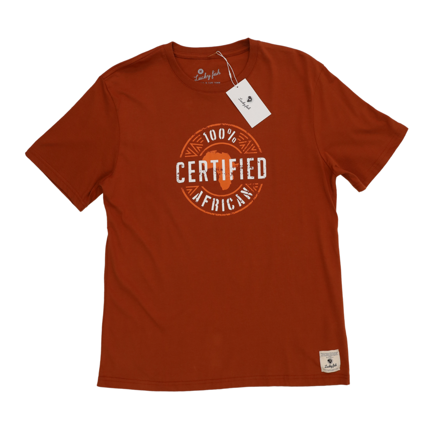 100% Certified African Tee – Wear Your Heritage with Pride